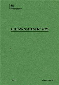 Autumn Statement 2023 cover image