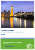 Public Sector UK SITS Supplier Rankings Report 2018