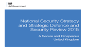 Front cover of strategy report
