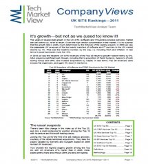 CV Rankings 2011