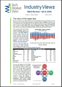 M&A - the return of the larger deal